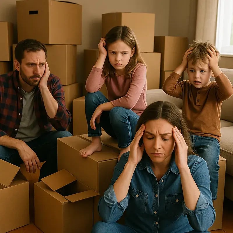 Moving Day Stress