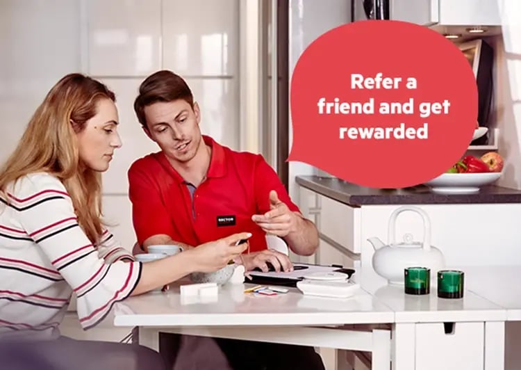 Refer a friend and get rewarded