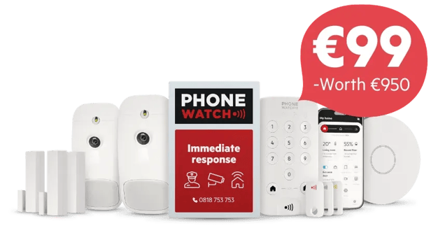 worth price €99 euro alarm packshot copy