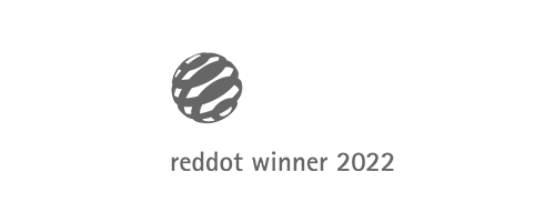 Proud winner of Reddot Design Awards 2022