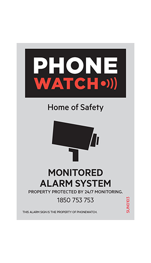 Alarm Signs & Stickers