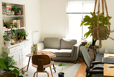 Make a dark room look brighter
